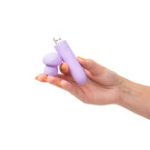 Maia HAPPI Rechargeable 10 Function Bullet Vibrator Purple Bullet Vibrators